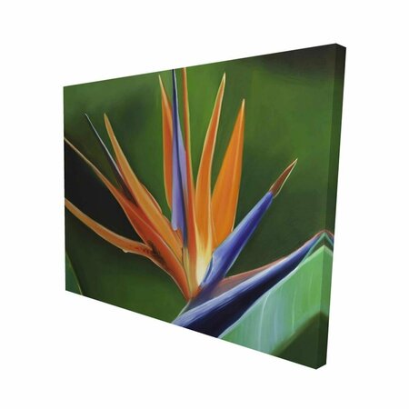 BEGIN HOME DECOR 16 x 20 in. Bird of Paradise Flower-Print on Canvas 2080-1620-FL326